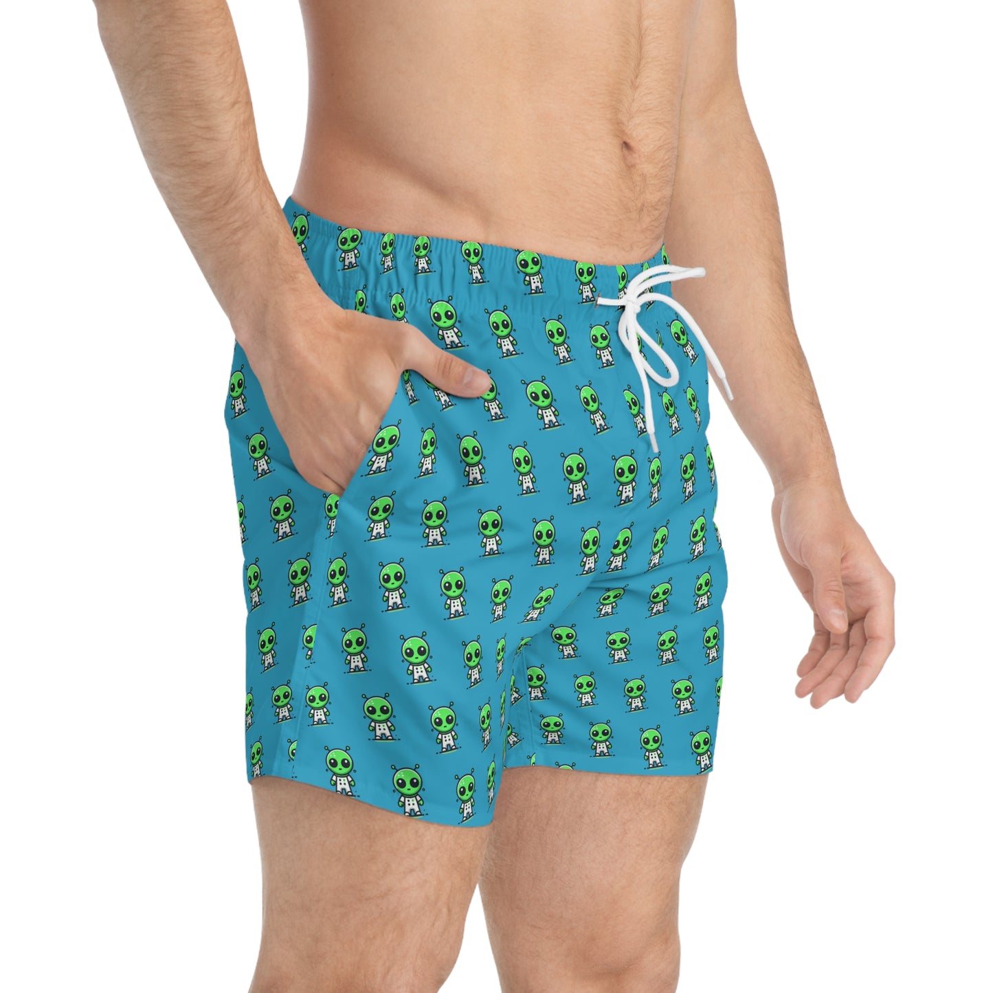 Alien AOP Swim Trunks