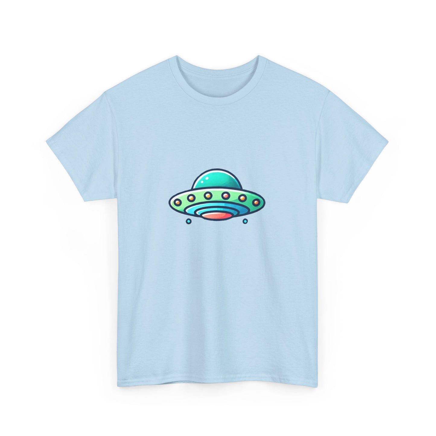 Unisex Heavy Cotton Tee – UFO Design