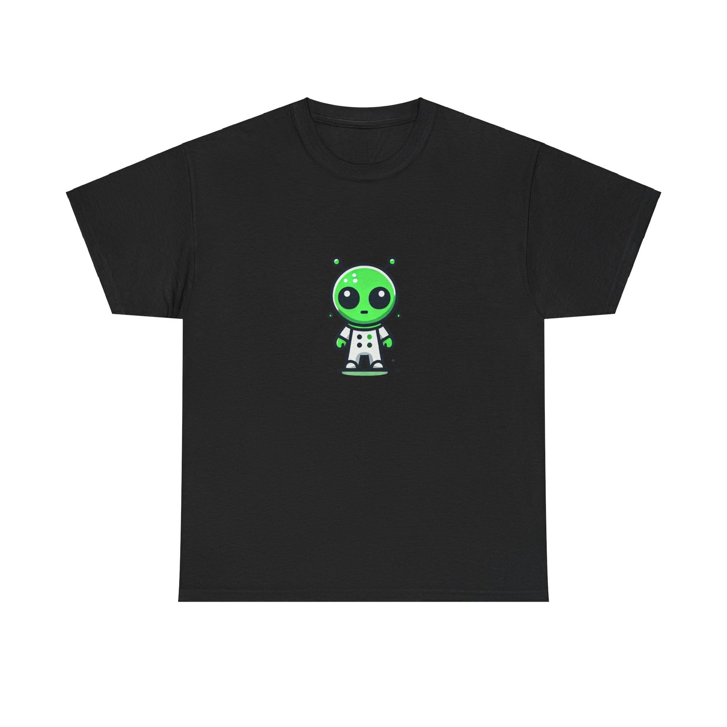 Unisex Heavy Cotton Tee – Alien Design