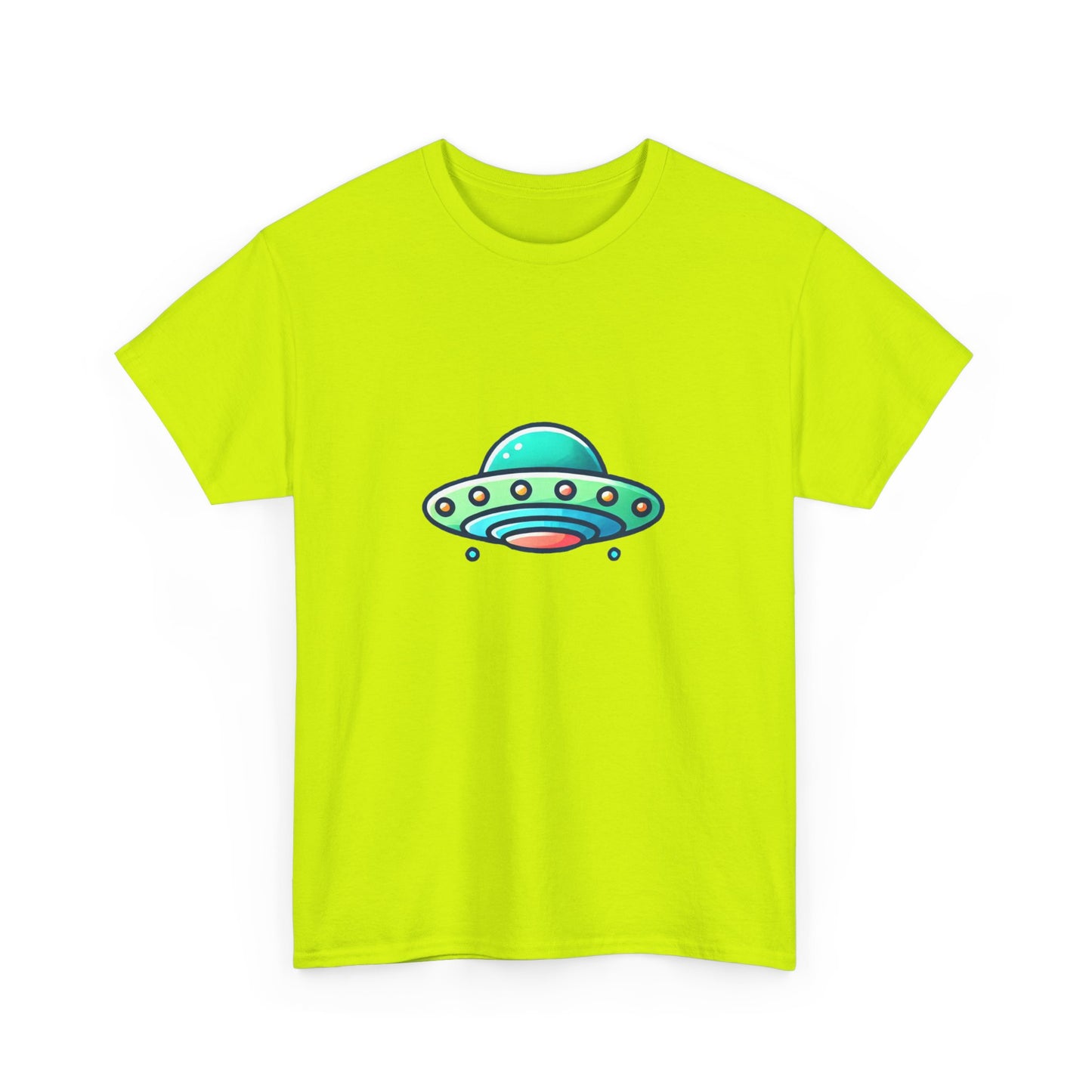 Unisex Heavy Cotton Tee – UFO Design