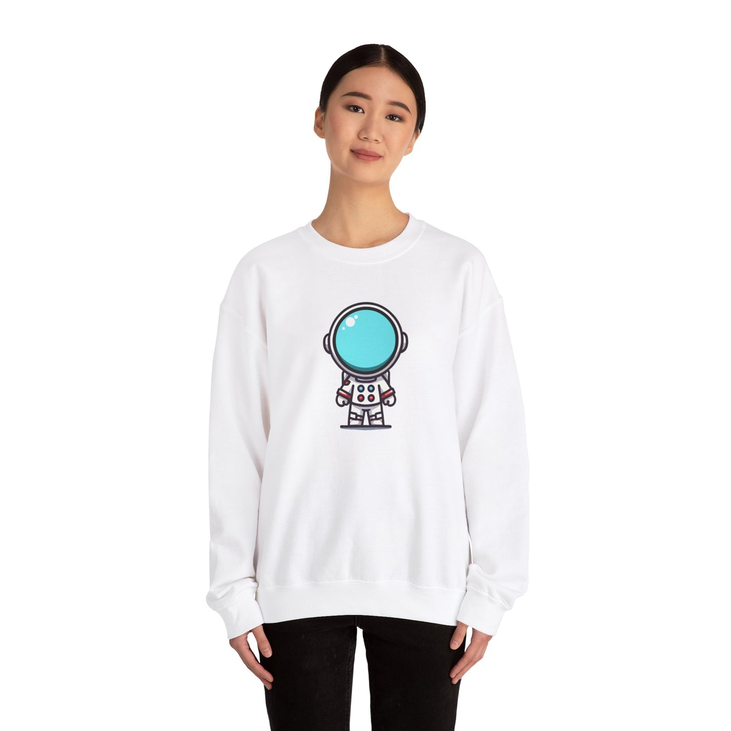 Unisex Heavy Blend™ Crewneck Sweatshirt - Astronaut Edition