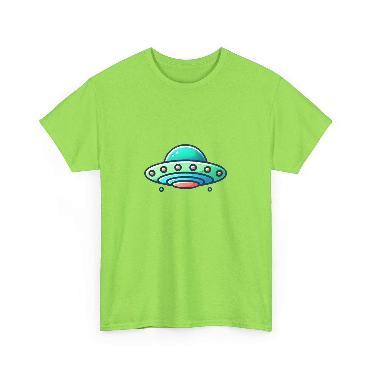 Unisex Heavy Cotton Tee – UFO Design