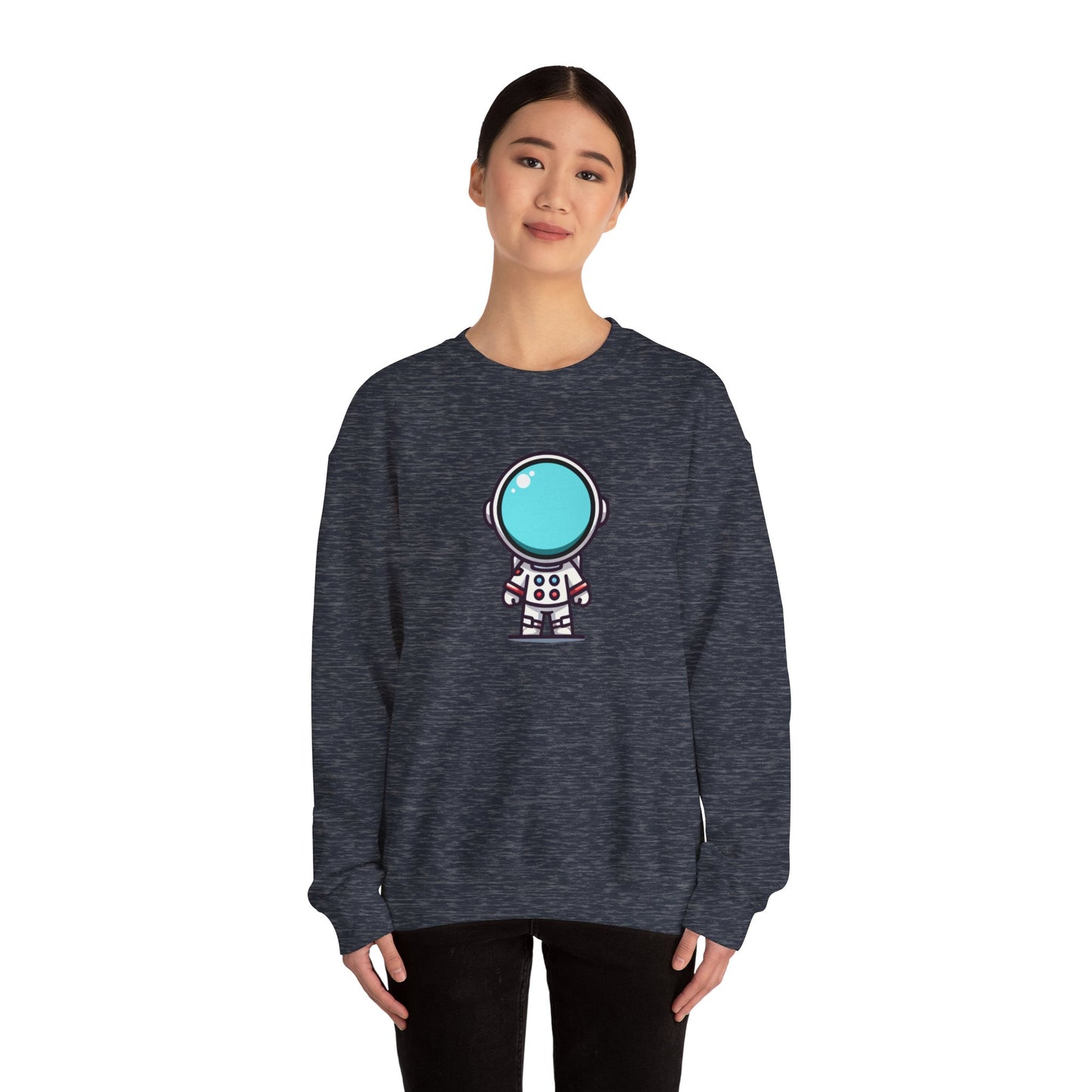 Unisex Heavy Blend™ Crewneck Sweatshirt - Astronaut Edition