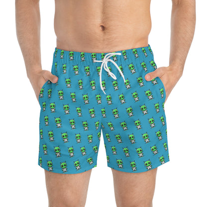 Alien AOP Swim Trunks