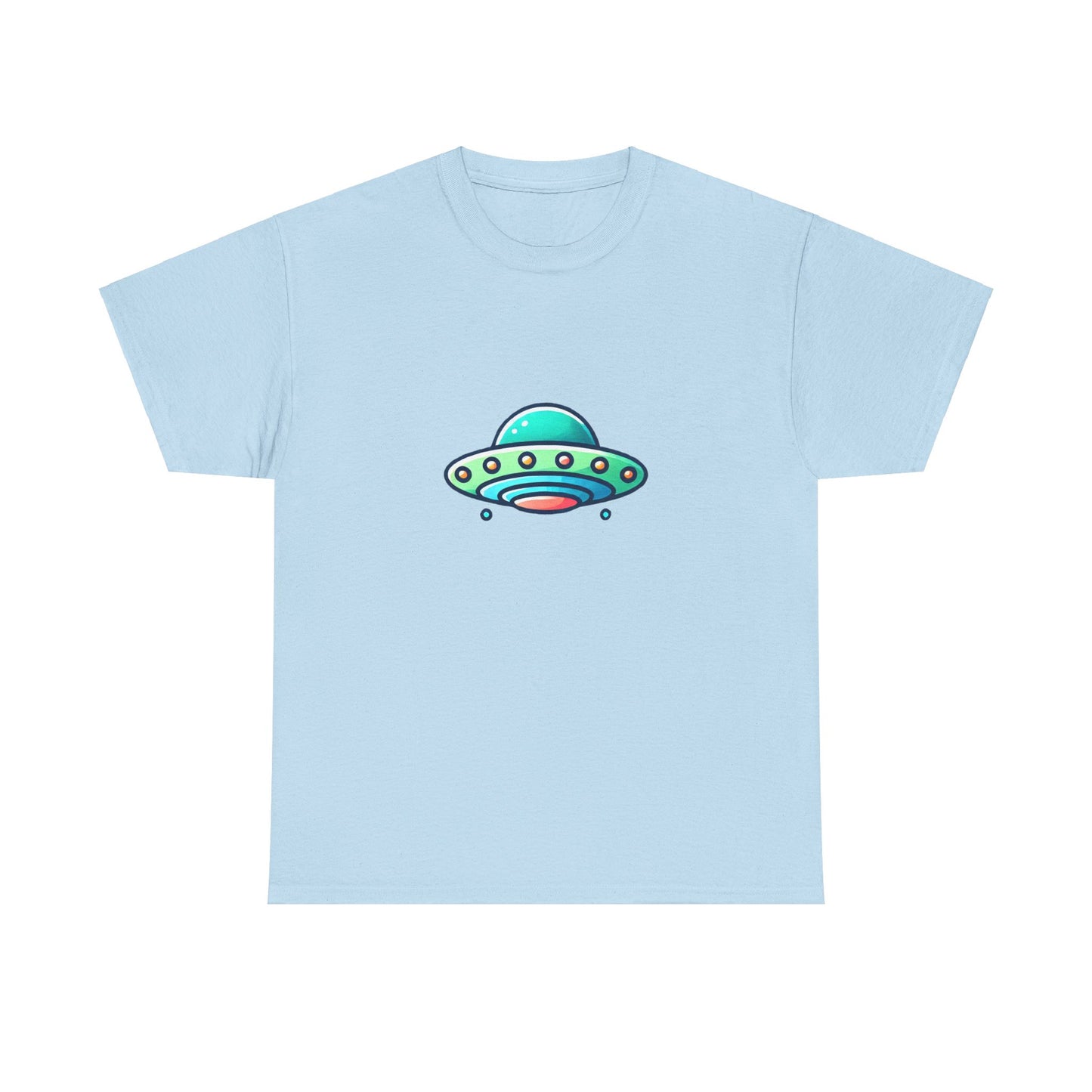 Unisex Heavy Cotton Tee – UFO Design