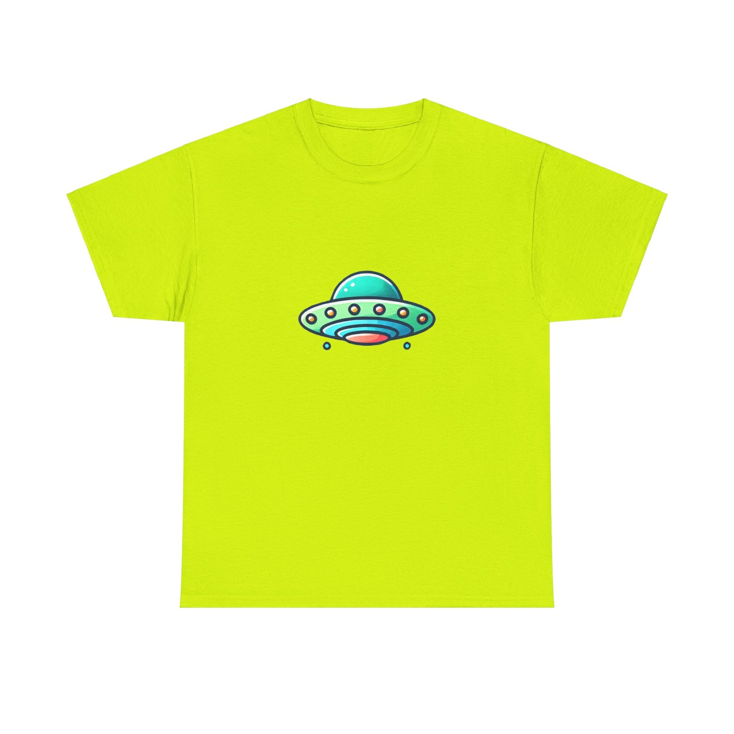 Unisex Heavy Cotton Tee – UFO Design