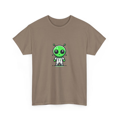 Unisex Heavy Cotton Tee – Alien Design