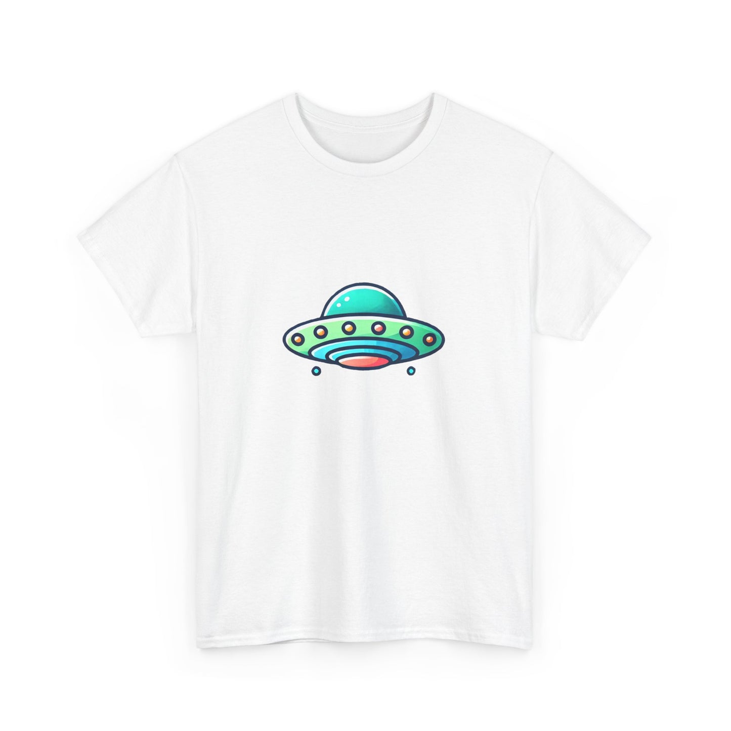 Unisex Heavy Cotton Tee – UFO Design