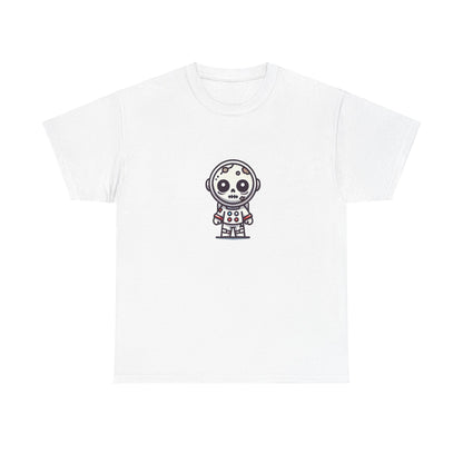 Zombie Astronaut Unisex Heavy Cotton Tee