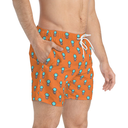 Astronaut AOP Swim Trunks