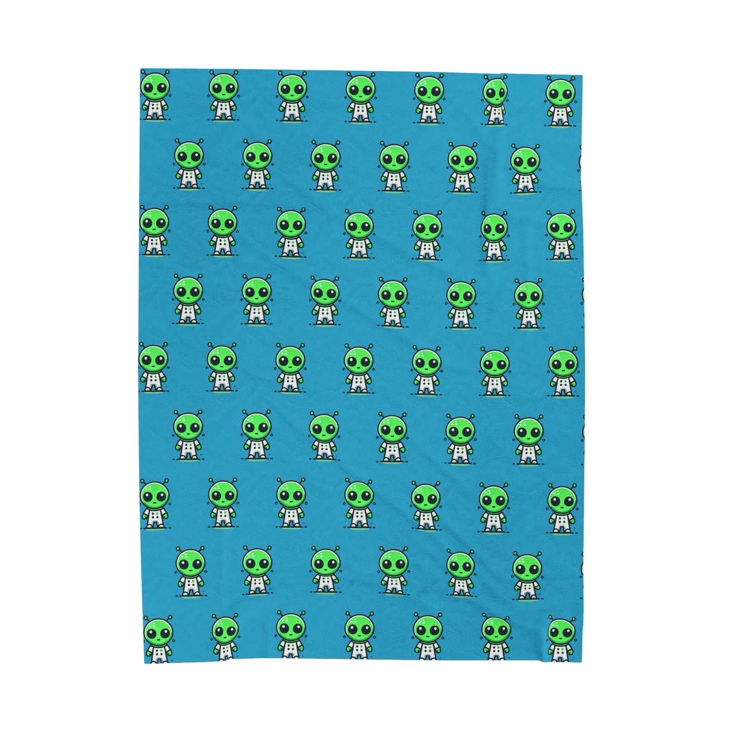 Loonar Alien Velveteen Plush Blanket