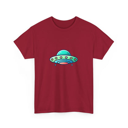 Unisex Heavy Cotton Tee – UFO Design