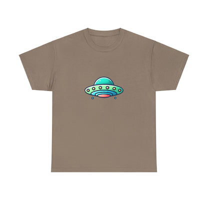 Unisex Heavy Cotton Tee – UFO Design