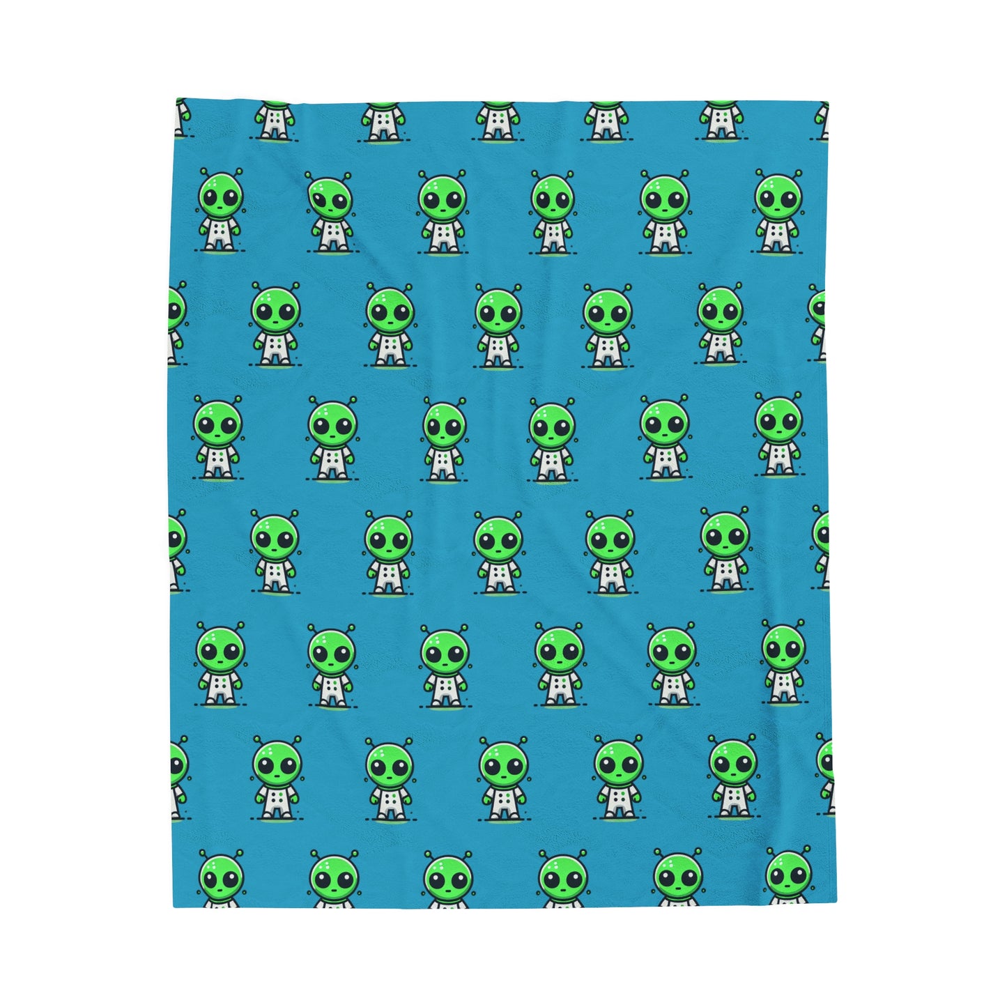 Loonar Alien Velveteen Plush Blanket