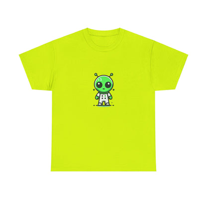 Unisex Heavy Cotton Tee – Alien Design