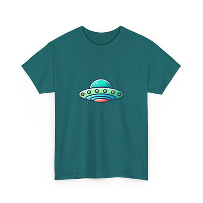 Unisex Heavy Cotton Tee – UFO Design