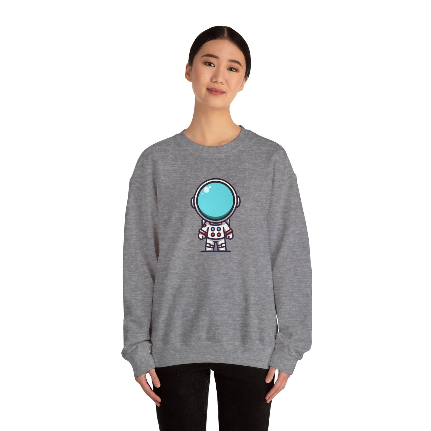 Unisex Heavy Blend™ Crewneck Sweatshirt - Astronaut Edition