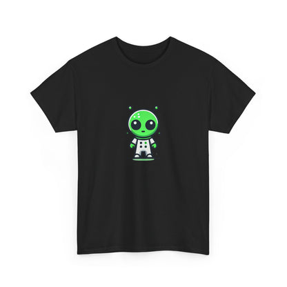 Unisex Heavy Cotton Tee – Alien Design